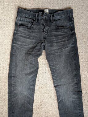 Hiroshi Kato men's jeans - The Pen Slim Rilo Wash - 30x31